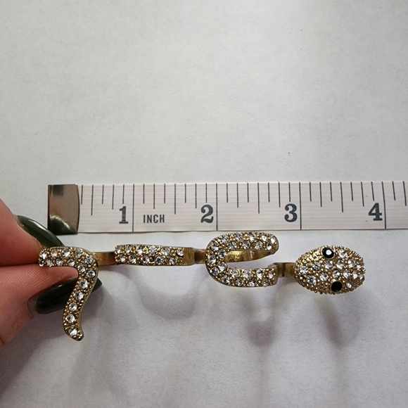 Forever 21 Gold Plated Four Finger Snake Ring - Picture 6 of 8